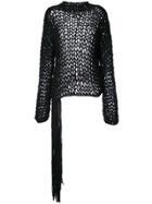 Isabel Benenato Classic Knitted Sweater - Black
