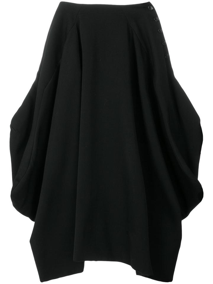 Comme Des Garçons Vintage Fusion Collection Sculpture Skirt - Black