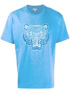 Kenzo Tiger Embroidered T-shirt - Blue