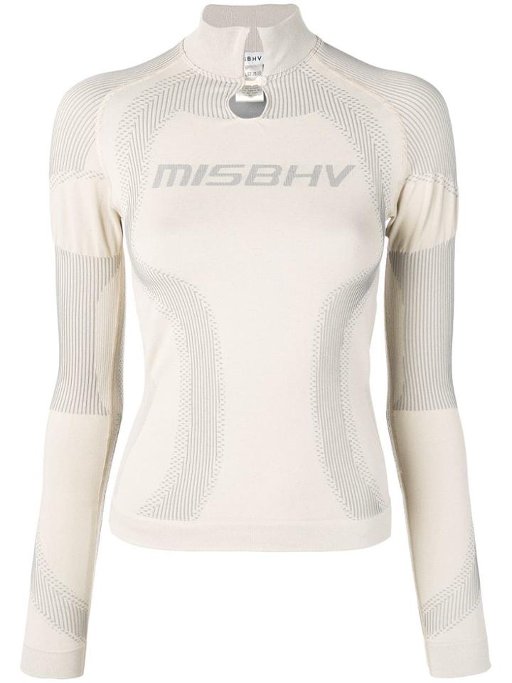 Misbhv Stretch Fit Sweater - Neutrals
