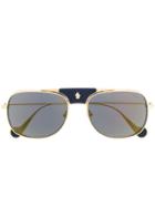 Moncler Eyewear Mountaineering Sunglasses - Gold