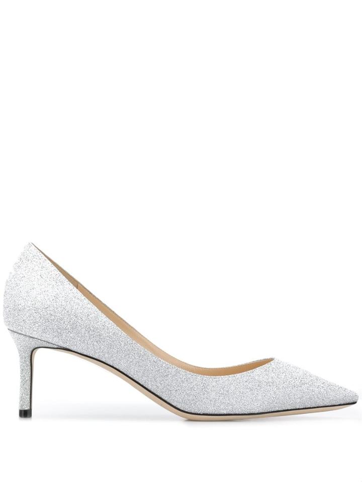 Jimmy Choo Romy 60mm Pumps - Silver