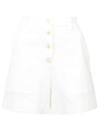 Proenza Schouler High-waist Tailored Shorts - White
