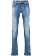 Jacob Cohen Classic Wash Slim-fit Jeans - Blue