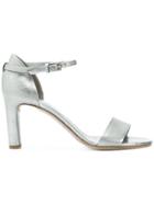 Del Carlo Open Toe Sandals - Metallic