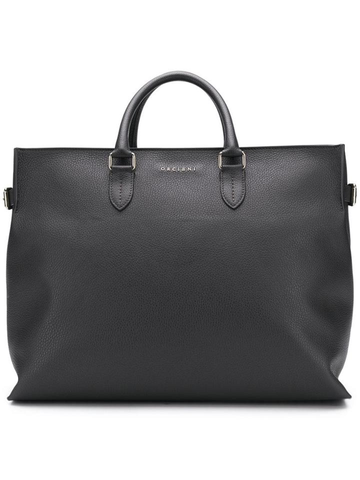 Orciani Oversized Tote - Grey