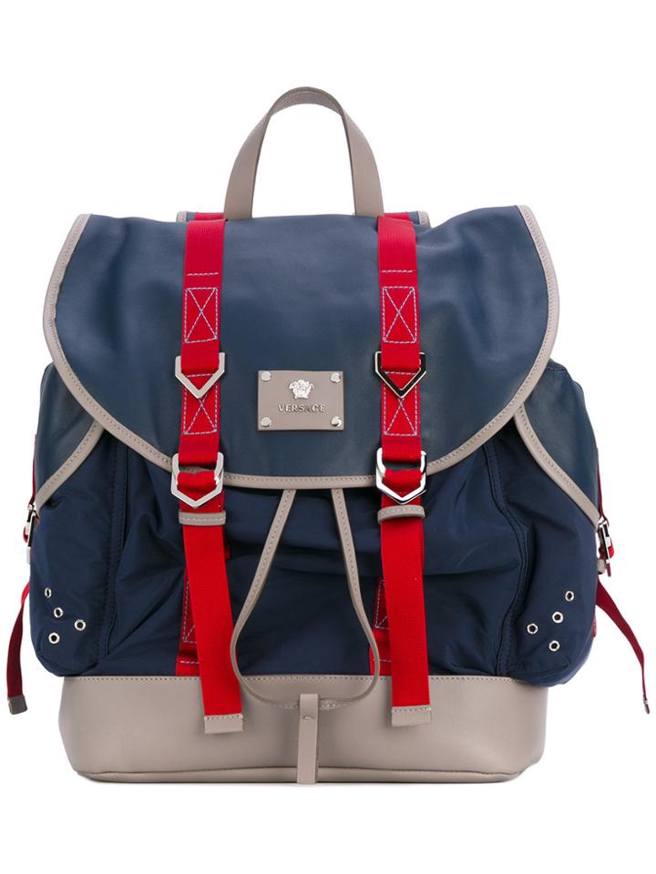 Versace Leap Backpack - Blue
