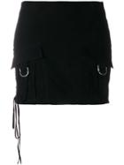 Manokhi Pocket Mini Skirt - Black