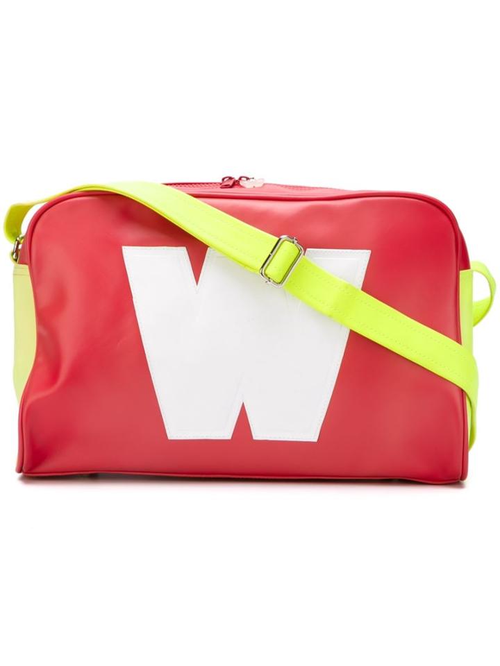 Walter Van Beirendonck Vintage 'w' Logo Shoulder Bag, Women's, Red