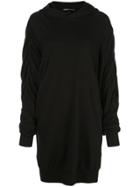Y-3 Long Hooded Sweatshirt - Black