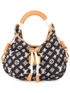 Louis Vuitton Vintage Cruise Bulles Mm Monogram Shoulder Bag - Blue