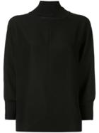 Anteprima Knit Mix Top - Black
