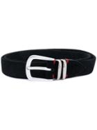 Eleventy - Buckle Belt - Men - Suede - 90, Black, Suede