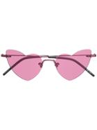 Saint Laurent Eyewear Lou Lou Sunglasses - Pink
