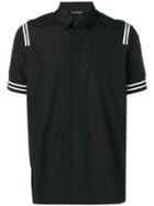 Neil Barrett Stripe Detail Shirt - Black