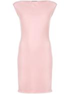 Dsquared2 Plain Fitted Dress - Pink & Purple