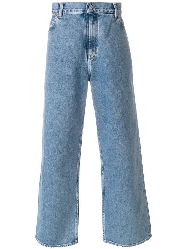 Our Legacy Wide-leg Long Jeans - Blue