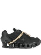 Comme Des Garçons Chain Detail Sneakers - Black