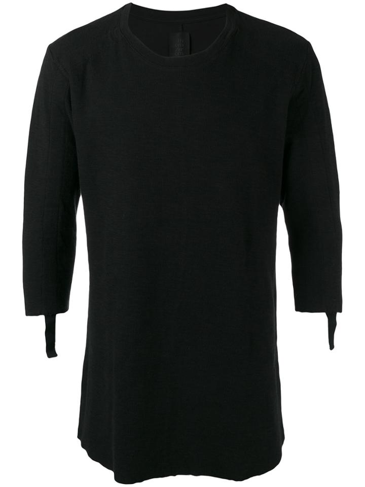 Thom Krom Stitched Panel T-shirt - Black