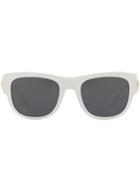 Versace Eyewear Square Frame Sunglasses - White