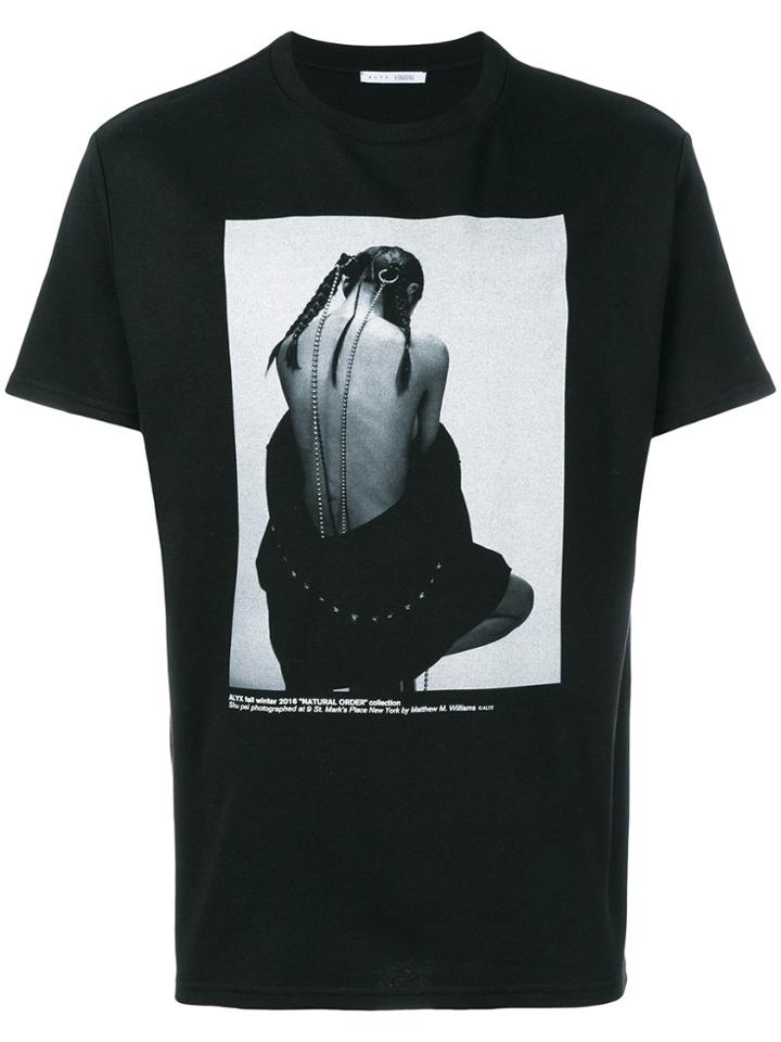 Alyx Central Print T-shirt - Black
