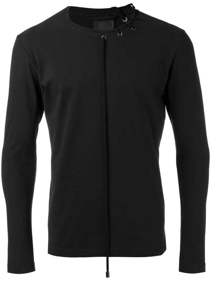 Craig Green - Drawstring Detail Top - Men - Cotton - L, Black, Cotton