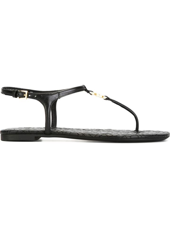 Tory Burch 'marion' Quilted Sole Sandals