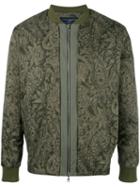 Natural Selection Type2 Zip Bomber Jacket, Men's, Size: Xl, Green, Polyester