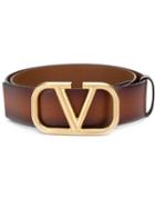Valentino Valentino Garavani Vlogo Belt - Brown