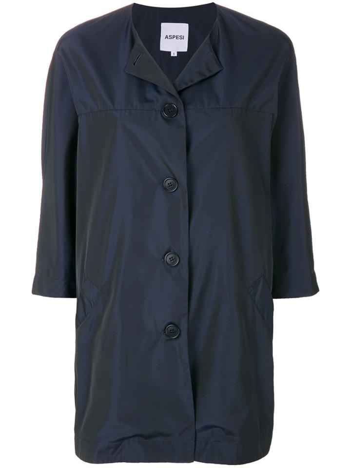 Aspesi Malaga Coat - Blue