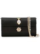 Dolce & Gabbana Dorine Clutch, Women's, Satin/crystal/metal