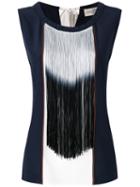 Antonia Zander - Malika Top - Women - Silk - S, Blue, Silk