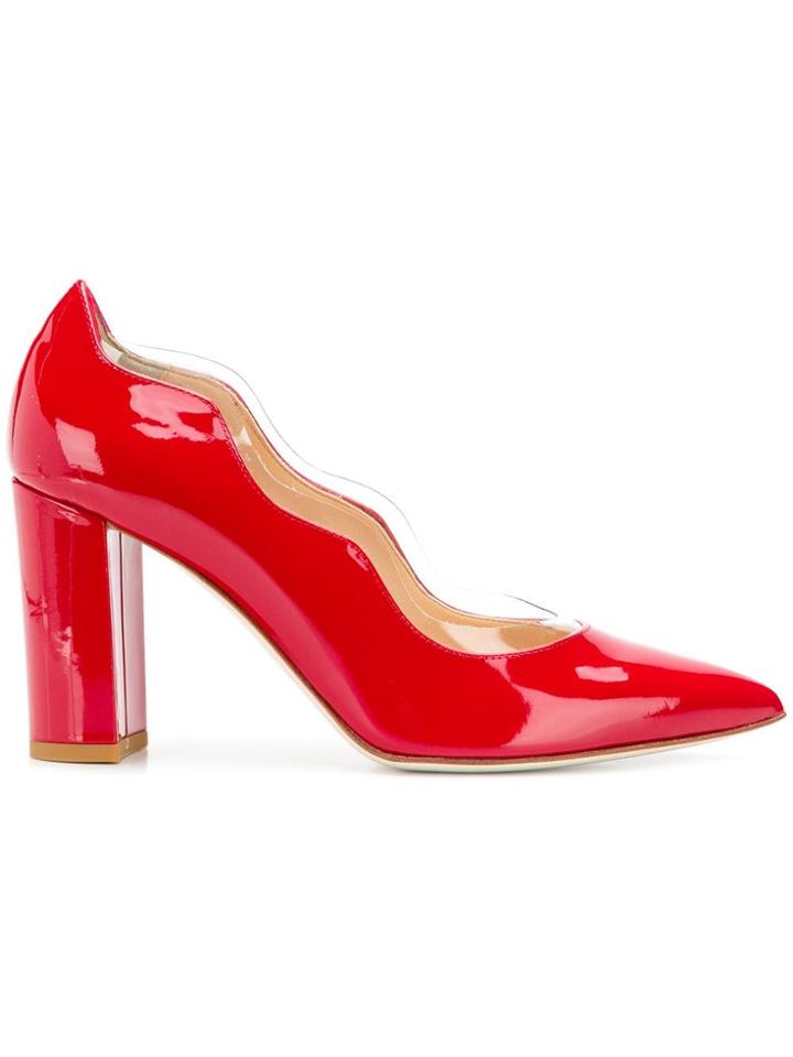 Francesca Bellavita Moon Pumps - Red