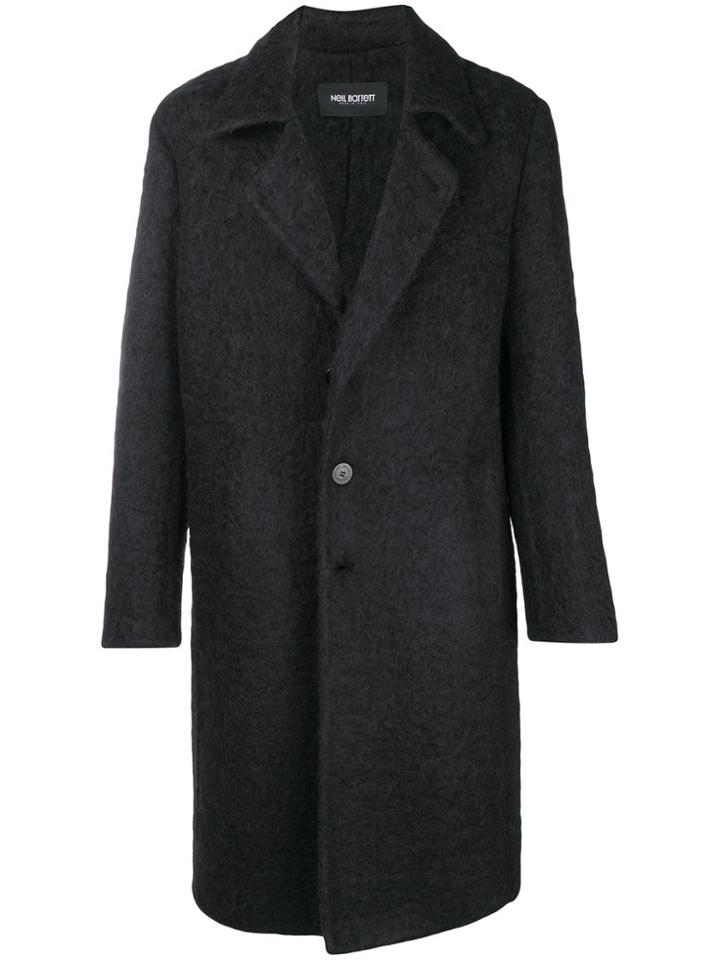 Neil Barrett Textured Boxy Coat - Black