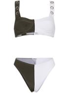 Ack Green Amore Balconette High Waisted Bikini