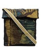 By Walid Tapestry Messenger Bag - Black