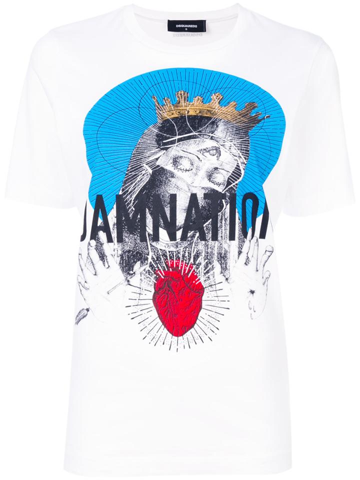 Dsquared2 Damnation T-shirt - White