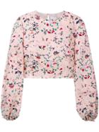 Huishan Zhang 'roseanne' Blouse, Women's, Size: 12, Pink, Silk/polyester