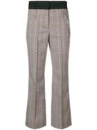 Dorothee Schumacher Cropped Check Trousers - Brown