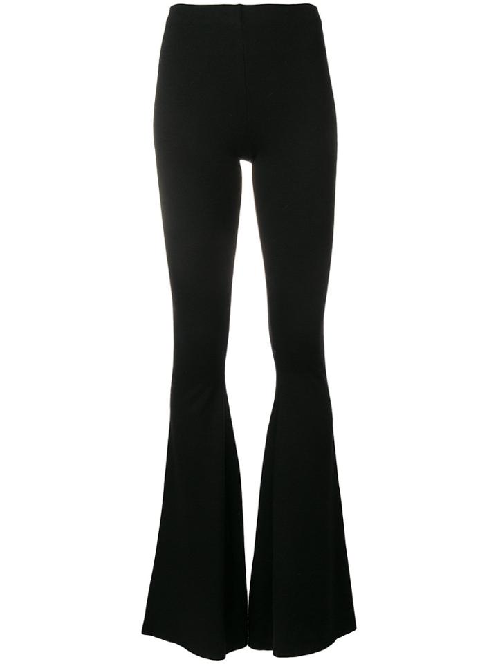 Circus Hotel Flared Trousers - Black
