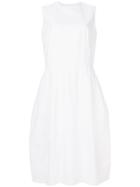 Comme Des Garçons Flared Dress - White