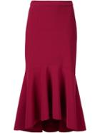 Rebecca Vallance 'bravado' Flared Skirt, Women's, Size: 10, Red, Polyester