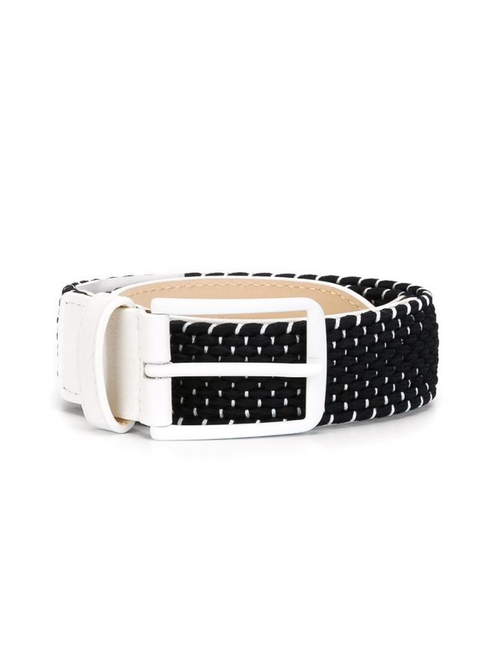 Fay Kids Woven Belt, Boy's, Size: 64 Cm, Blue