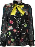 I'm Isola Marras Contrast Bow Collar Blouse