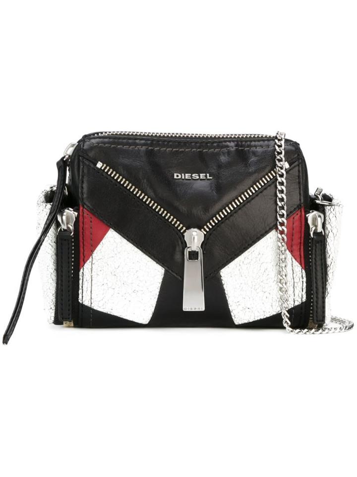 Diesel Front Zip Crossbody Bag