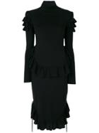 Dsquared2 Ruffled Dress - Black