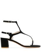 Fabio Rusconi Thong Strap Sandals - Black