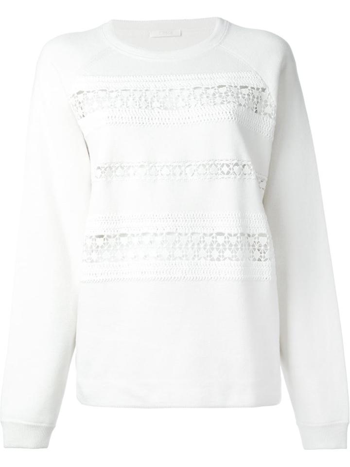 Chloe Embroidered Detail Sweater