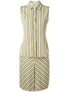 Prada Vintage Blouse And Skirt Suit - Green