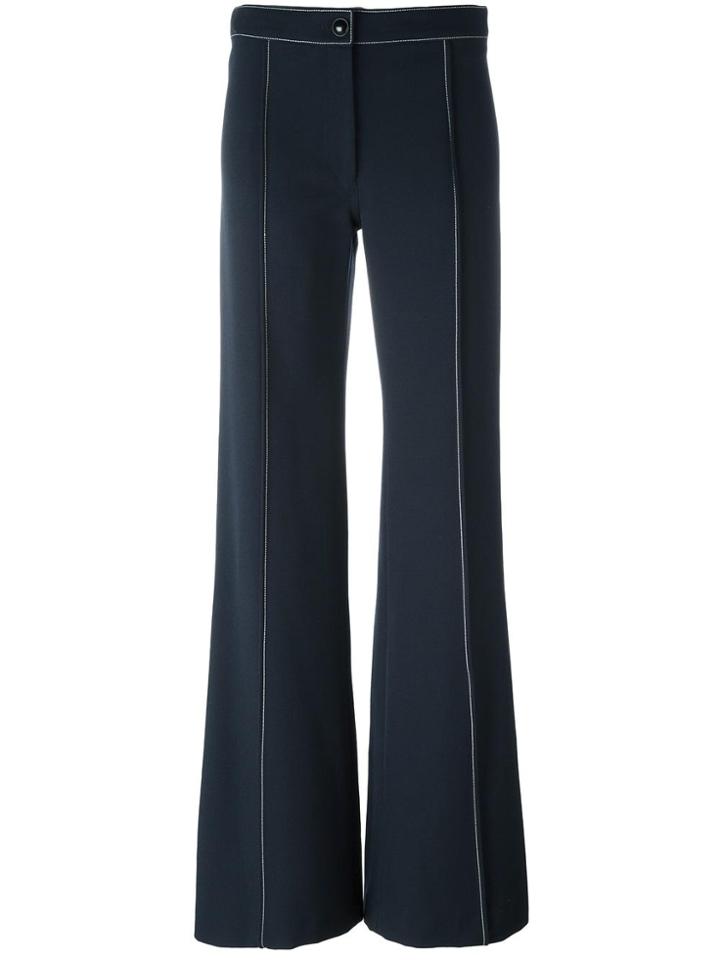 Lemaire Flared Pants - Blue